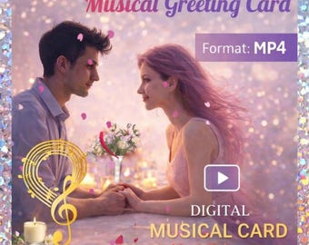 Musical Romantic Card – Digital Love Gift