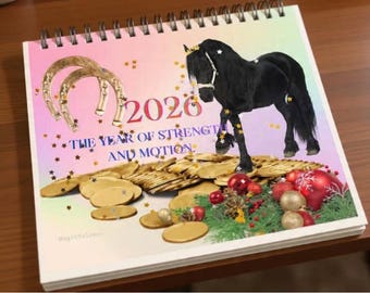 2026 Ready-to-Print Calendar – Motivational Monthly Planner with Notes Page, Print-Only Download