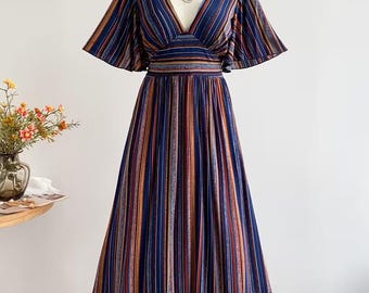 Robe grande multicolore bohème