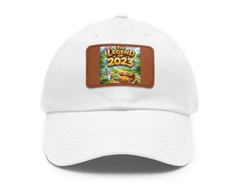 Parche de gorra de papá / Parche rectangular de cuero