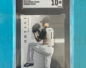 2018 Leaf PremierROOKIE Shohei Ohtani Card PR-03  SGC 10 Gem MINT