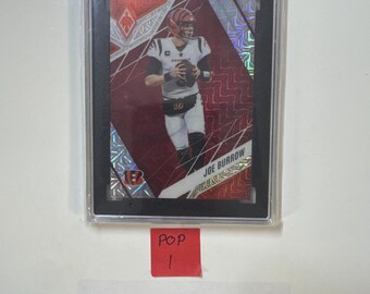 2022 Panini Phoenix Joe Burrow Red MOJO Card #18 Limited Edition #05/10 SGC 10 Gem Mint  (POP 1)