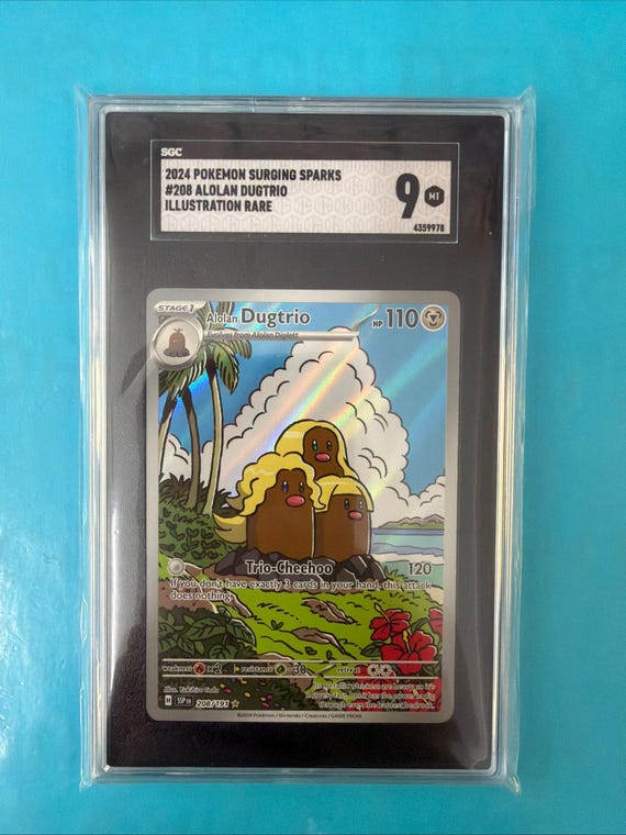 sgc graded pokemon cards SlabGhost Edition Display Frame for Trading SlabGhost Display Frames Age Group Terapagos Ex Special Illustration Rare