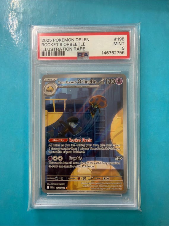 orbeetle pokemon card Vmax Set - VMAX 21/185 & Orbettle V 20/185 - Vivid Voltage Captured in a crystal Pokemon 2020 S4a Shiny Star