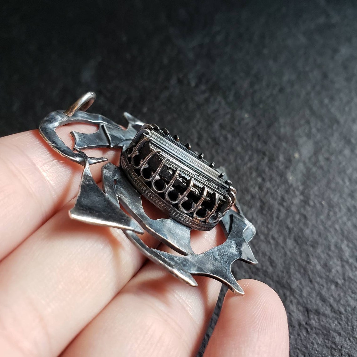 Black tourmaline amulet Clearance