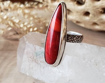 Rosarita Talon Ring in silver  | Handmade Art jewelry | Collector's jewelry