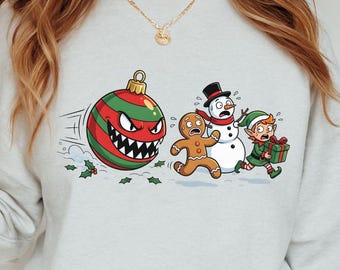 Lustiger Lebkuchen Cookie PNG, Lebkuchenfreunde, niedliche Weihnachtsverzierung, Feiertagssnack PNG, Frohe Weihnachten Png, Festliches Weihnachtsdesign