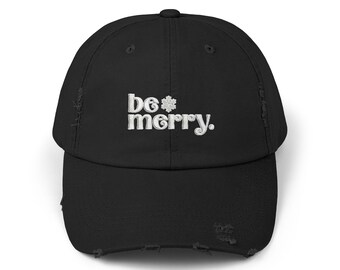 Unisex Distressed Cap