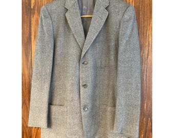 Gray Mens ACWA Wool Suit Set