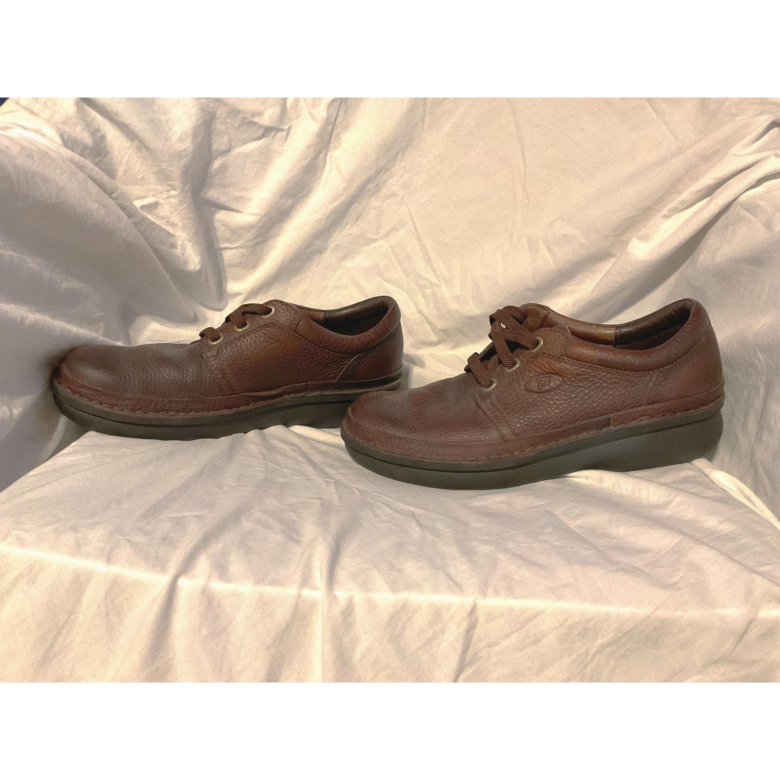 Propet Vintage Mens Size 10 Wide Brown Leather Lace Up Oxford Shoes‎ Comfort villager__69294_74162__22459.  main image 4