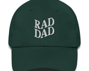   Rad Dad Cap Coole Dads Club Kappe New Dad Geschenk Vatertagsgeschenk bestickte Baseballmütze Bester Lieblingsvater für neue Papa-Cool Dad-Hut