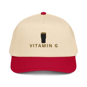 Vitamin G embroidered 5 panel cap