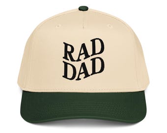 Rad Dad Cap Cool Dads Club cap New Dad gift Father’s Day Gift embroidered 5 panel cap Best Dad Favorite Dad Gift for new pa Cool Dad hat