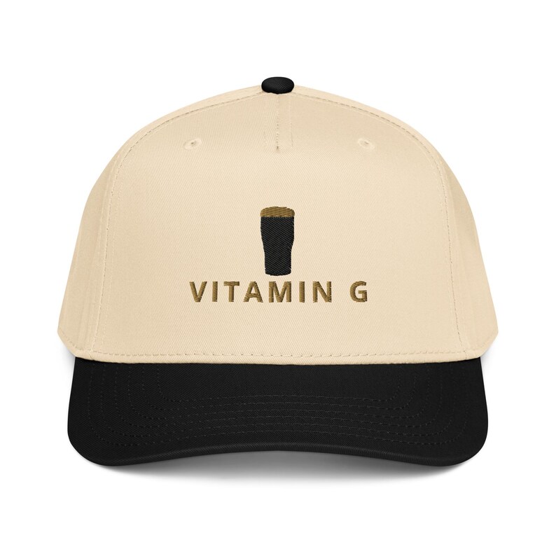 Vitamin G embroidered 5 panel cap