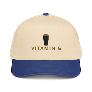 Vitamin G embroidered 5 panel cap