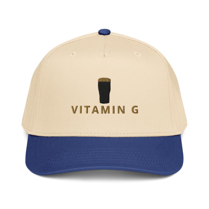 Vitamin G embroidered 5 panel cap