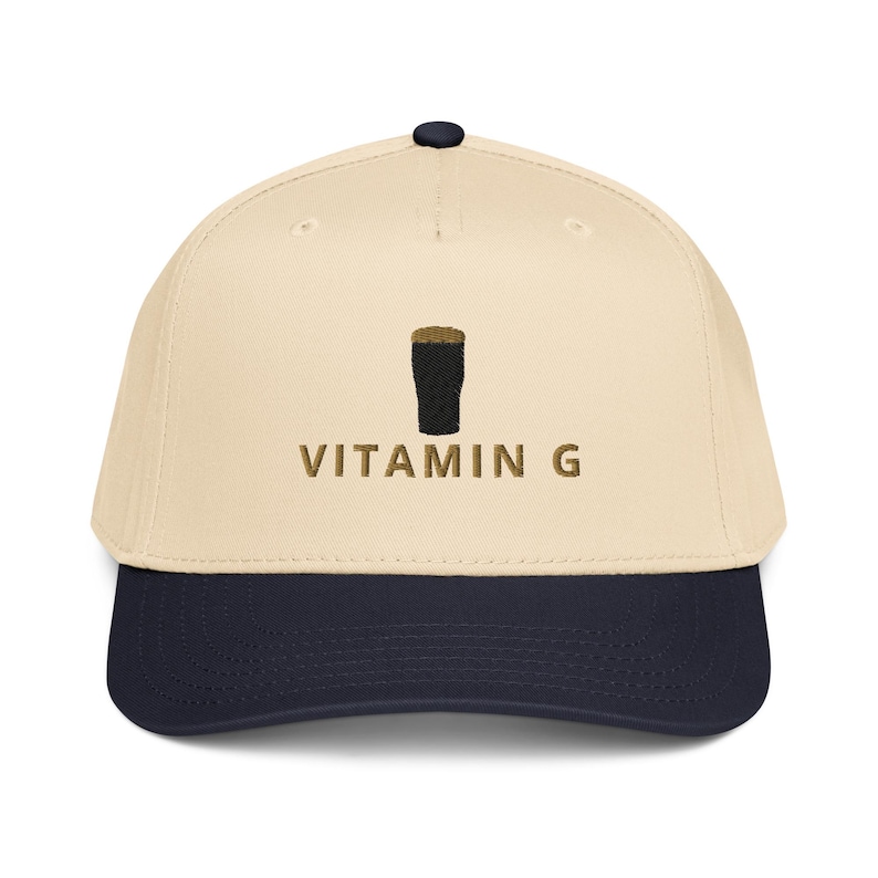 Vitamin G embroidered 5 panel cap