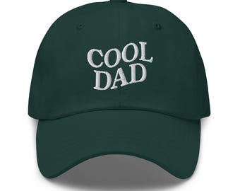 Cappello da papà alla moda, berretto da baseball ricamato, Cool Dads Club, regalo per neopapà, regalo per la festa del papà, miglior papà, regalo preferito per neopapà
