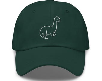 Dino embroidered Dad hat T rex Dinosaur hat Dinosaur Lover gift Palaeontologist Shirt Cute Dino hat Diplodocus Jurassic cap