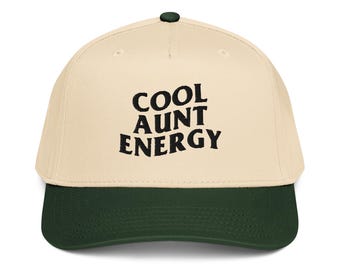 Cappellino Cool Aunt Energy nella mia era da mamma Cappellino a 5 pannelli ricamato Cool Aunts Club Regalo di compleanno per zia Regalo per la migliore zia Cappello con cappuccio Auntie Club