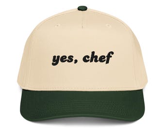 ja Kochmütze 5 Panel Cap bestickt Weihnachtsmütze Weihnachten Geschenk Küchenchef Geschenk Küchenchefin Caterer Geschenk