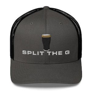 Split the G hat embroidered Trucker Cap