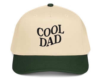 Cappellino con 5 pannelli ricamato "Papà fantastico", Cool Dads Club, regalo per neopapà, regalo per la festa del papà, miglior papà, regalo preferito per neopapà