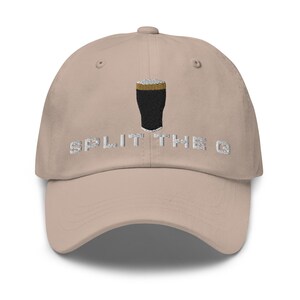 Split the G hat embroidered baseball cap