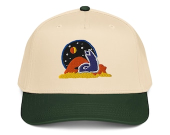 bestickte 5-Panel-Kappe Arrakis Weltraum Planet Dune Filmfan Arrakis Hut Düne inspiriert Filmhut Düne Fan Geschenk