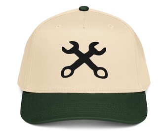 I Fix Shit Hat Lustige Mechaniker Dad Hut Bestickte 5-Panel-Kappe Handyman Cap Vatertagsgeschenk für Ihn