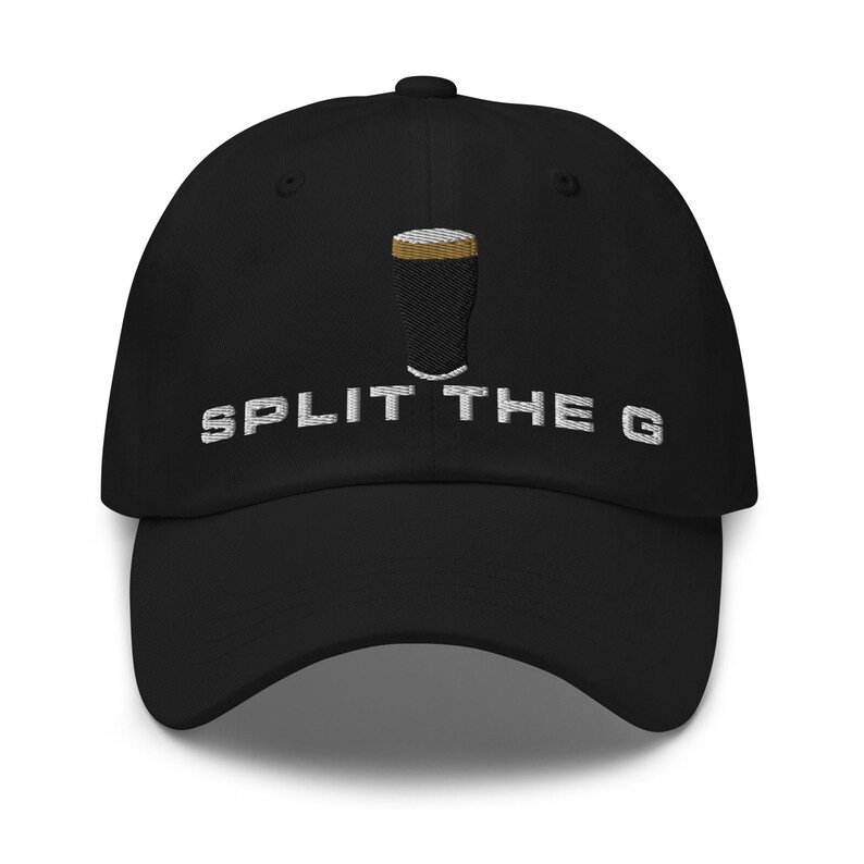 Split the G hat embroidered baseball cap
