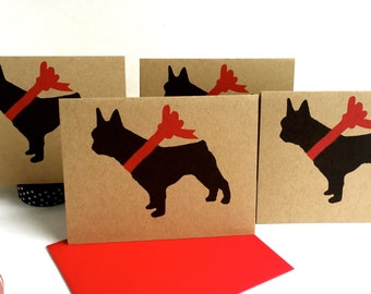 French Bulldog Card Sets - ECOFriendly Gifts for Dog Lovers - Bulk Thank You Cards - Pet Sympathy - Birthday - Christmas - Valentines Day