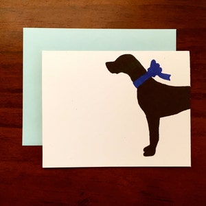 Great Dane Card Set ECOfriendly Holiday Thank You Cards Bulk Dog RESCUE Birthday Gifts for Pet Lovers Blue Valentines Day Christmas image 3