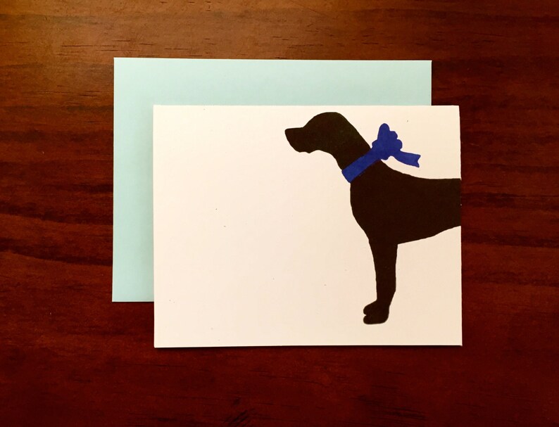 Great Dane Card Set ECOfriendly Holiday Thank You Cards Bulk Dog RESCUE Birthday Gifts for Pet Lovers Blue Valentines Day Christmas image 3