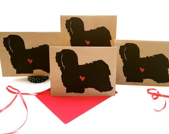Havanese Card Sets - Thank You Cards Bulk - Valentines Day Gifts for Dog Lovers - Mothers Day - Birthday - Christmas Pack - Pet Sympathy Art