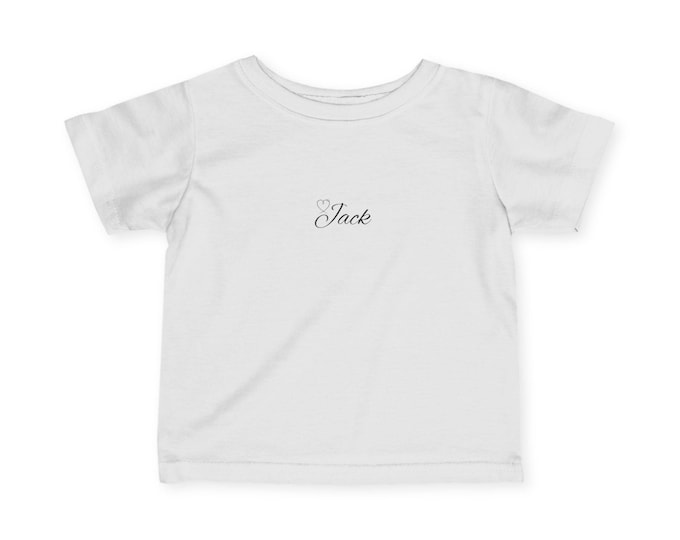 Personalised Shirt for Babies/Toddlers | Personalisable Name
