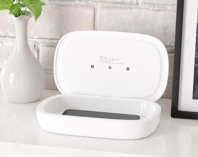 UV Phone Sanitizer and Wireless Charging Pad | UV-C Sterilizer Charger