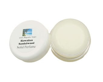 Hawaiian Sandalwood Scented Solid Perfume