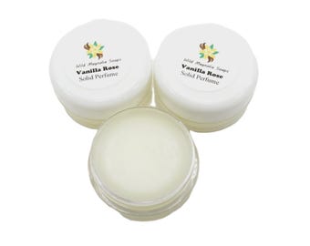 Vanilla Rose Scented Solid Perfume