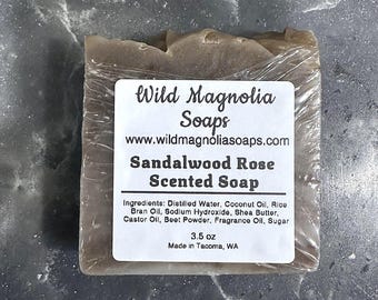 Sandalwood Rose Scented Soap