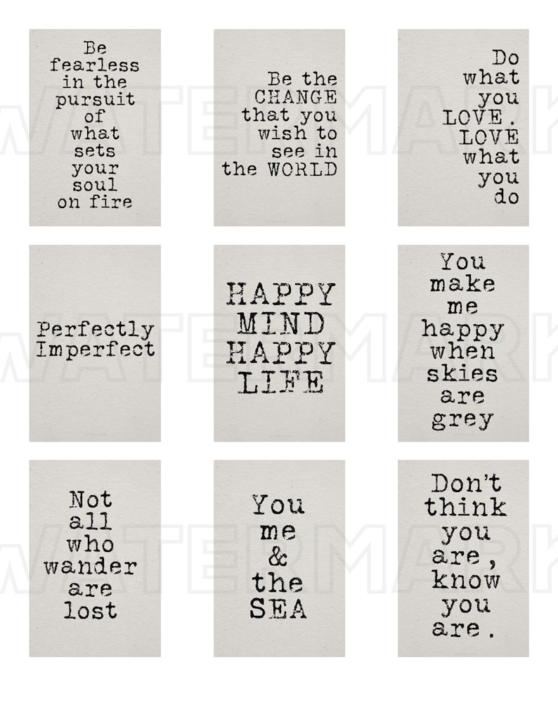 Typewriter Quotes LOVE Quotes INSPIRATIONAL Quotes Etsy