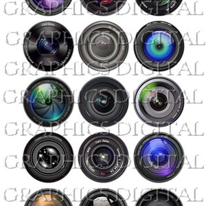 Fake camera lens for crafts sales