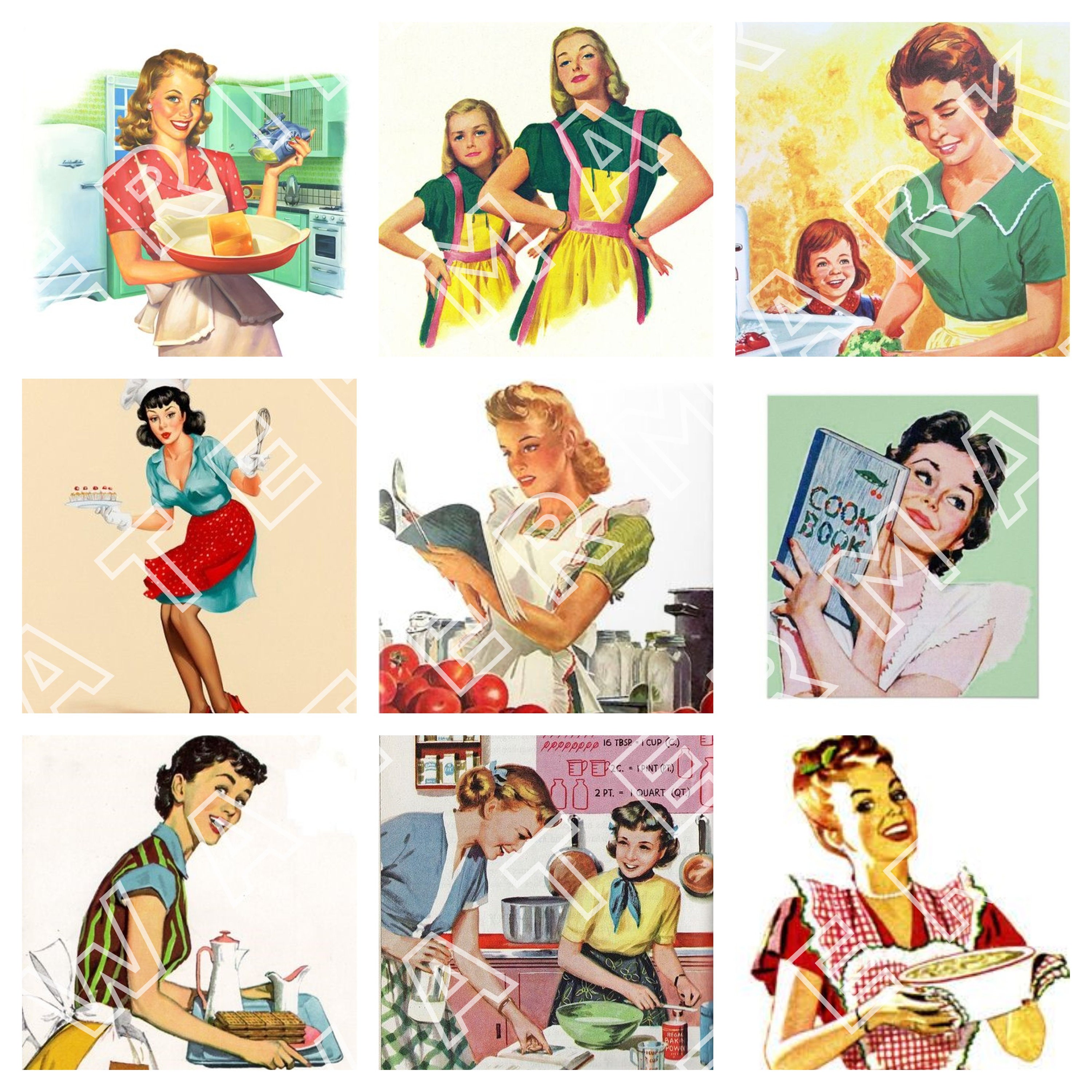 vintage retro housewives blog