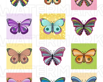 MOTYL MOTYLE ĆMY Kolaż cyfrowy Grafika cyfrowa
