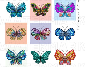 MOTYL MOTYLE ĆMY Kolaż cyfrowy Grafika cyfrowa