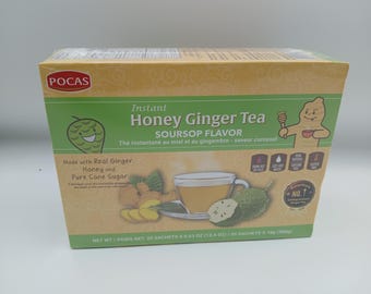 Té de miel y jengibre Guanábana