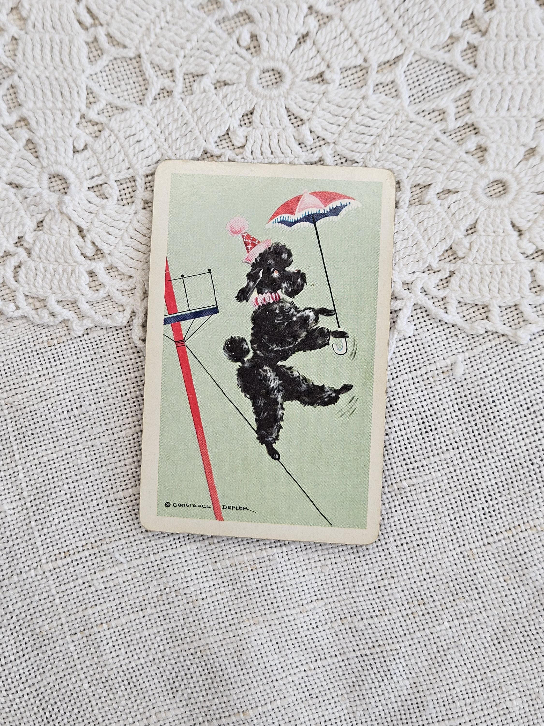 Handmade Altered Playing Card - Etsy