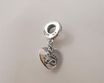Pandora S925 Plata Eternos amigos aman adornos colgantes