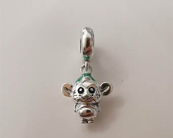 Charm colgante Pandora de Cenicienta Gus Mouse S925