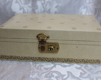 Vintage - Mele Style - White - 1950 -Jewelry-Box